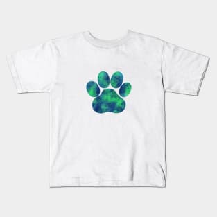 Paw - some - Dog Paw Kids T-Shirt